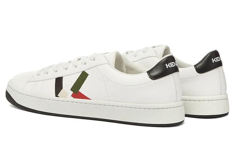 Lookbook Kenzo Leren Sneakers ''Wit'' FA65SN172L50-55