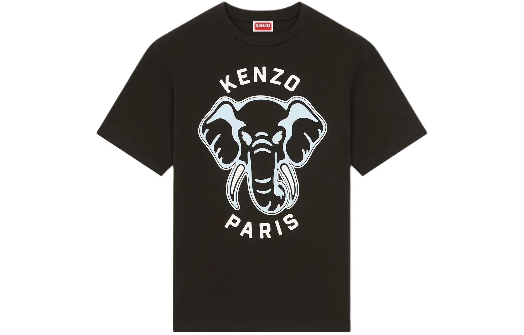 Order KENZO 字母動物印花短袖T恤 寬鬆版 SS24 FE55TS1894SG-02
