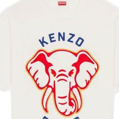 KENZO 字母動物印花短袖T恤 寬鬆版 SS24 FE55TS1894SG-02 1