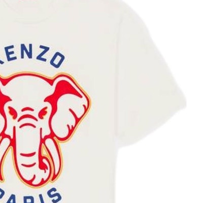 KENZO 字母動物印花短袖T恤 寬鬆版 SS24 FE55TS1894SG-02 2
