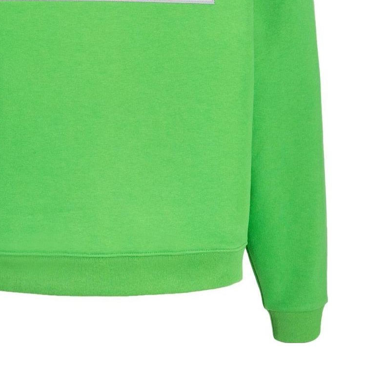 KENZO Letter Logo FW22 Green Pullover Ribbed Long Sleeve Sweatshirt Men. FC65SW4164ME-57 圖 7