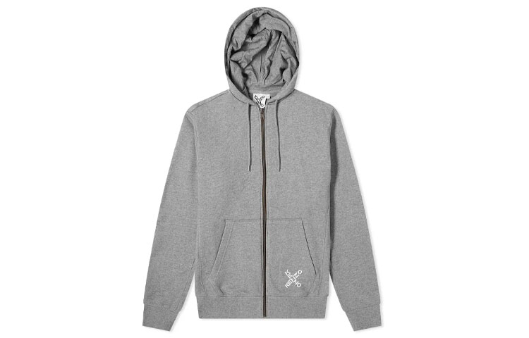 KENZO Letter Logo Grey Sweatshirt FA65BL7204MS-95