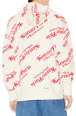 Kenzo 字母标志印花连帽衫 男女通用 FE58SW0074MG-99J 7