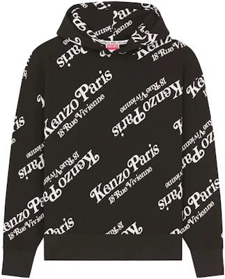 Kenzo 字母标志印花连帽衫 男女通用 FE58SW0074MG-99J Order Kenzo 字母标志印花连帽衫 男女通用 FE58SW0074MG-99J