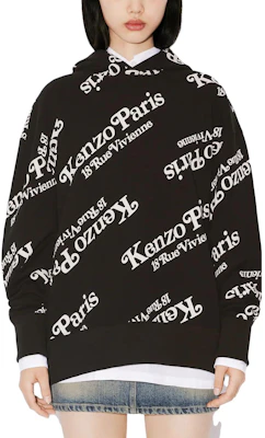 Kenzo 字母标志印花连帽衫 男女通用 FE58SW0074MG-99J Details for Kenzo 字母标志印花连帽衫 男女通用 FE58SW0074MG-99J