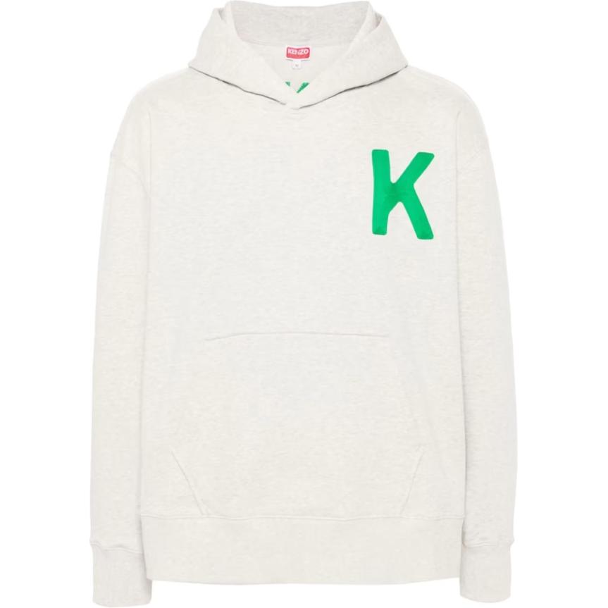 Order KENZO Letter Print Pullover Hoodie Long Sleeve Unisex Grey FE58SW0114MF-93A