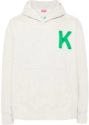 KENZO Letter Print Pullover Hoodie Long Sleeve Unisex Grey FE58SW0114MF-93A Order KENZO Letter Print Pullover Hoodie Long Sleeve Unisex Grey FE58SW0114MF-93A