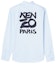 Order KENZO Kemeja Logo Cetakan Biru Muda FA55CH2151FA-63