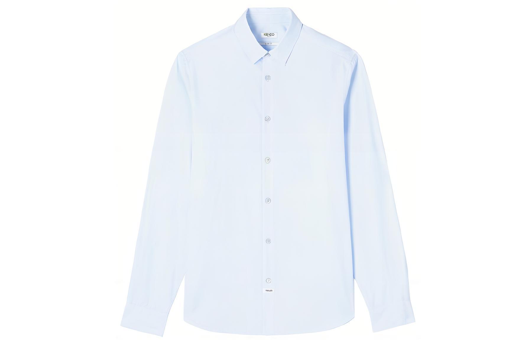 Lookbook KENZO Kemeja Logo Cetakan Biru Muda FA55CH2151FA-63