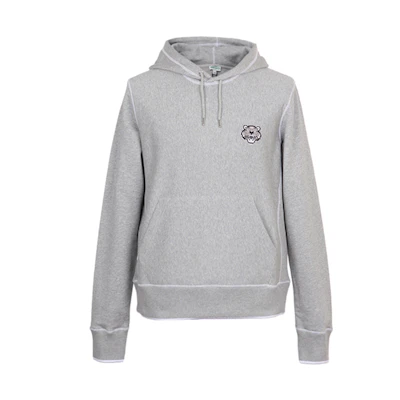 KENZO Light Gray Cotton Hoodie F96-5SW360-4MD-94