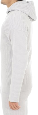 KENZO Hoodie Abu-Abu Muda Logo Wool Blend F955PU4223BA-93 Details for KENZO Hoodie Abu-Abu Muda Logo Wool Blend F955PU4223BA-93