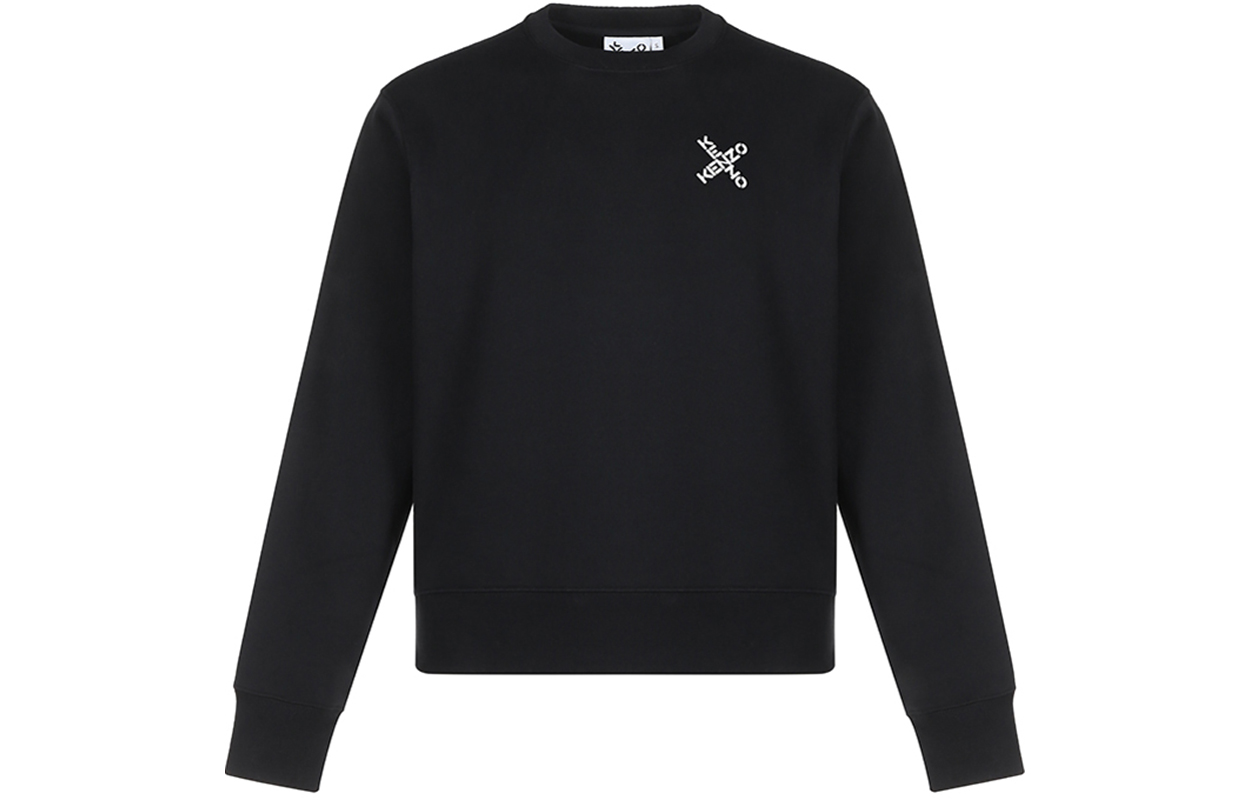 Kenzo Little X Crewneck Sweatshirt Black FA65SW0014MS-99