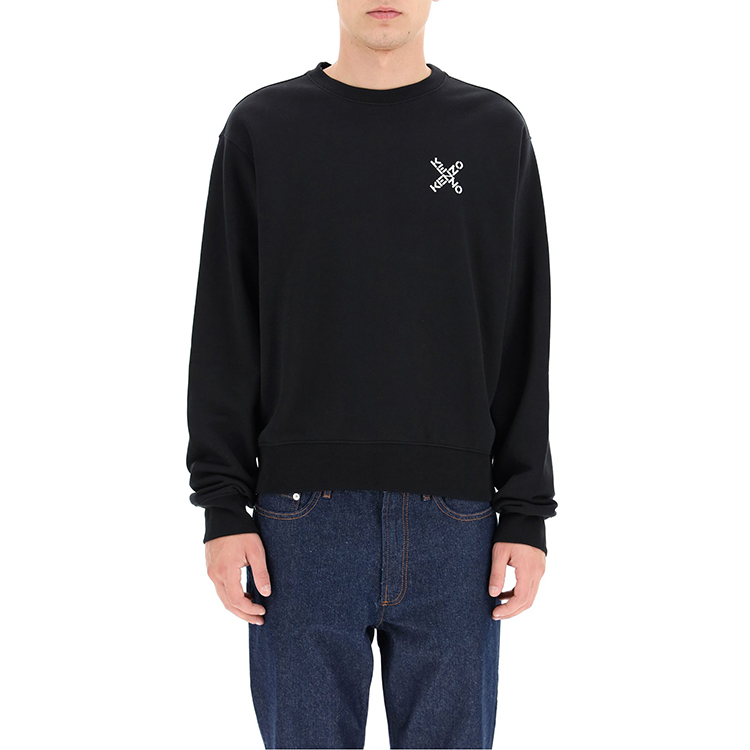 Kenzo Little X Crewneck Sweatshirt Black FA65SW0014MS-99 圖 4