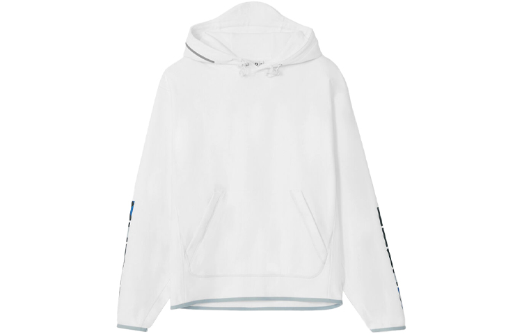 KENZO Little X Graphic Pullover Hoodie Men’s White FB55SW5374MS-01