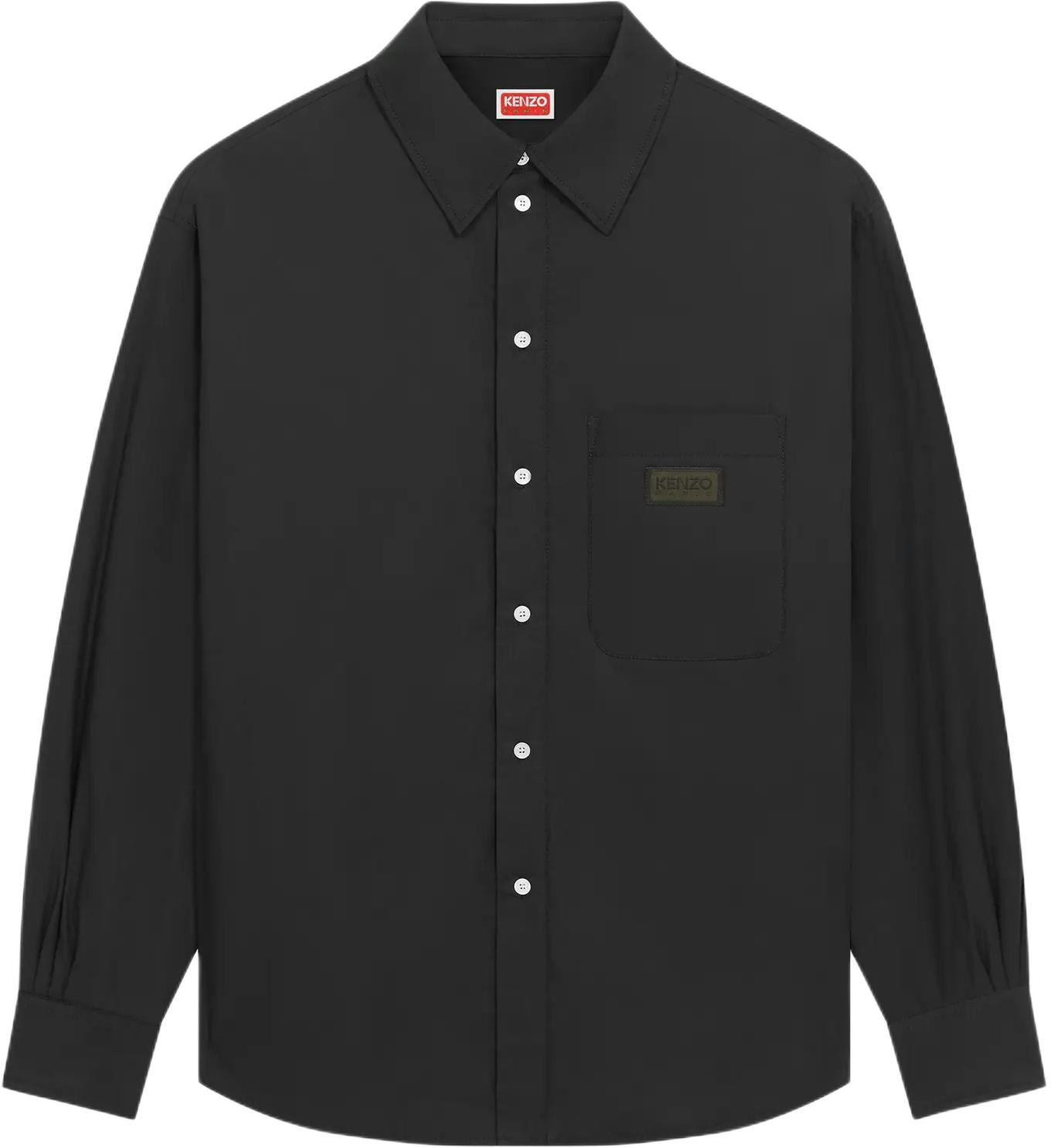 kenzo-logo-collared-single-breasted-long-sleeve-jacket-unisex-black-fe-58-ch-5259-lh-99