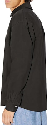 KENZO Logo Collared Single-Breasted Long Sleeve Jacket Unisex Black. FE58CH5259LH-99 1