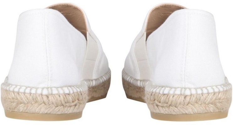 Kenzo Logo Embroidered Espadrilles 'White' FC55ES188F71.01 Purchase Kenzo Logo Embroidered Espadrilles 'White' FC55ES188F71.01