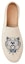 Shop Kenzo Kasut Jerami Bersulam Logo 'Beige' FC55ES188F71-08
