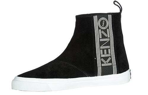 Kenzo Logo High Top Sneakers 'Black'