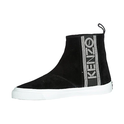 Kenzo Logo High Top Sneakers 'Black'