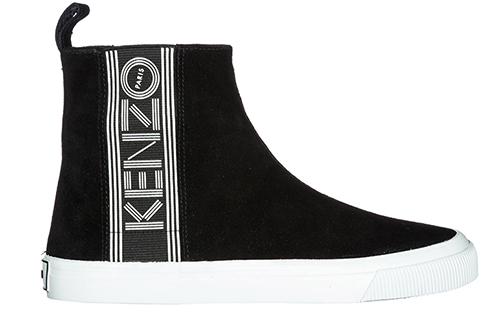 Kenzo Logo High Top Sneakers 'Black' 圖 2