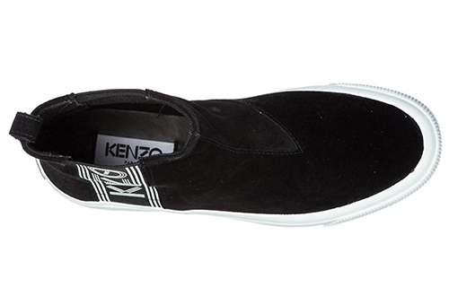 Kenzo Logo High Top Sneakers 'Black' 圖 3