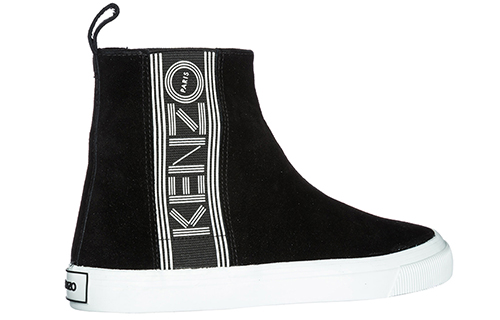 Kenzo Logo High Top Sneakers 'Black' 圖 4