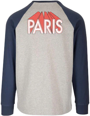 KENZO Kaos Lengan Panjang Crewneck Logo Print Abu-abu FD65TS1054SI-94 Lookbook KENZO Kaos Lengan Panjang Crewneck Logo Print Abu-abu FD65TS1054SI-94