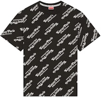 겐조 로고 프린트 오버핏 유니섹스 크루넥 반팔 티셔츠 FE58TS0044SY-02 Order 겐조 로고 프린트 오버핏 유니섹스 크루넥 반팔 티셔츠 FE58TS0044SY-02