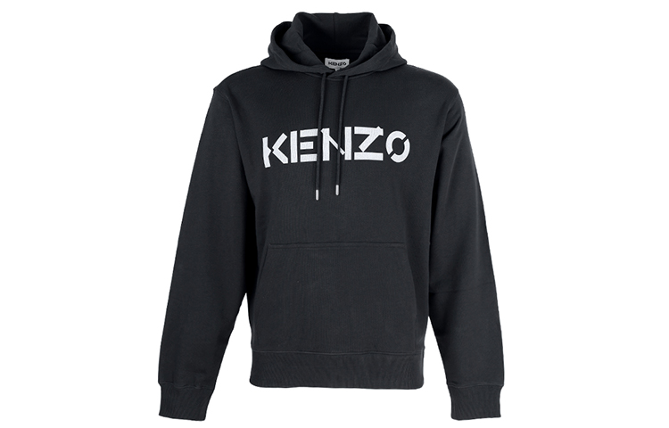 KENZO Logo Printed Hoodie Black 5SW3004ML-99 圖 2