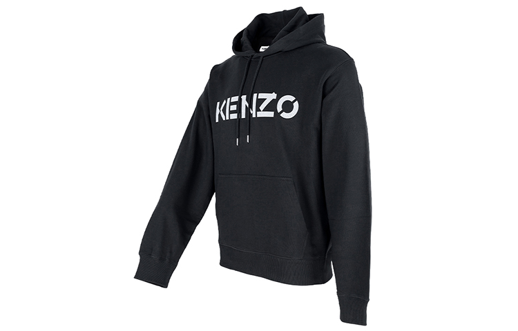 KENZO Logo Printed Hoodie Black 5SW3004ML-99 圖 4