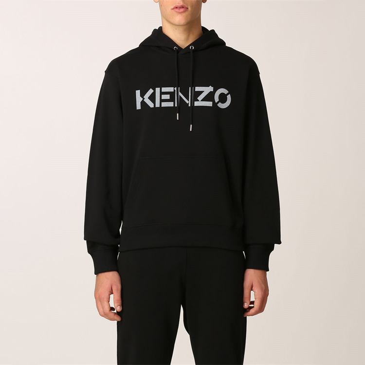 KENZO Logo Printed Hoodie Black 5SW3004ML-99 圖 6