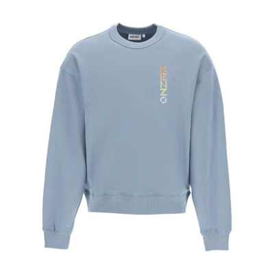 KENZO Logo SS22 Blue Pullover Sweatshirt Long Sleeve. FC55SW5144ML-62