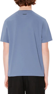 KENZO 刺繡虎頭標誌短袖圓領T恤 SS24 藍色 FE55TS1984SG-67 Details for KENZO 刺繡虎頭標誌短袖圓領T恤 SS24 藍色 FE55TS1984SG-67