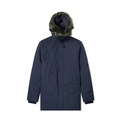 KENZO Long Blue Winter Down Jacket F965OU2611NK-76