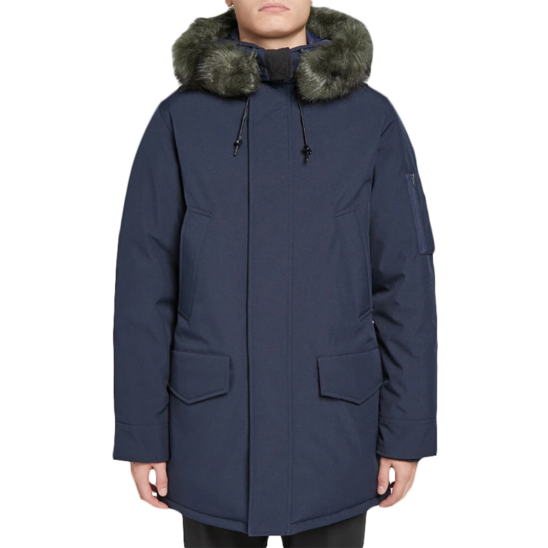 KENZO Long Blue Winter Down Jacket F965OU2611NK-76 圖 3