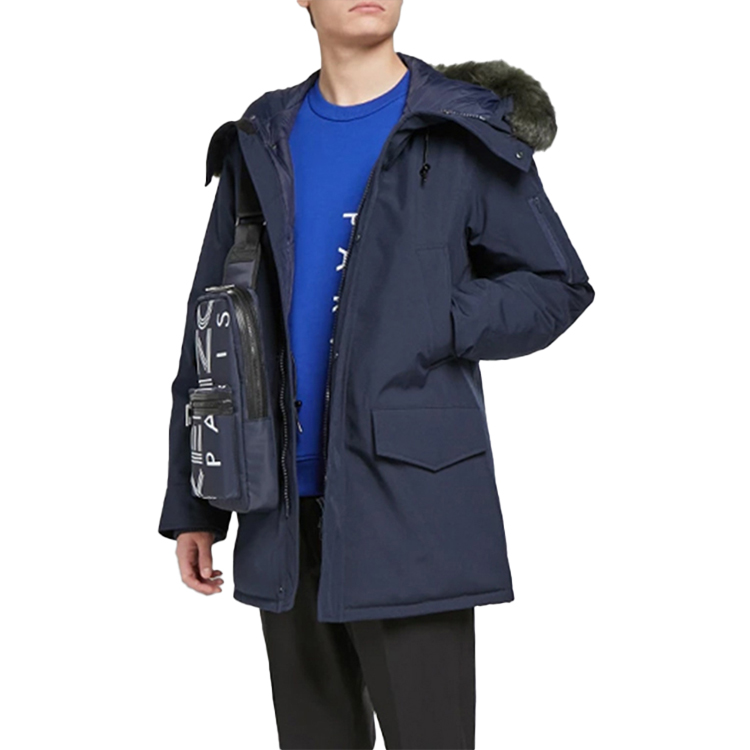 KENZO Long Blue Winter Down Jacket F965OU2611NK-76 圖 5