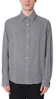 Order KENZO Loose Fit Long Sleeve Polo Shirt - Gray FB55CH4019DH-02