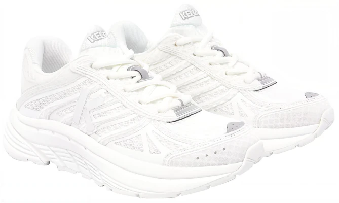 Kenzo Sepatu Wanita Rendah 'Breathable Putih' FD62SN070F6801 Lookbook Kenzo Sepatu Wanita Rendah 'Breathable Putih' FD62SN070F6801