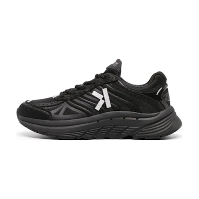 Kenzo Low Top 'Black Polyester Lace-Up'