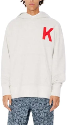 켄조 럭키 타이거 젠더리스 그레이 롱슬리브 캐주얼 후디 스웻셔츠. FE58SW0114MF-93 Details for 켄조 럭키 타이거 젠더리스 그레이 롱슬리브 캐주얼 후디 스웻셔츠. FE58SW0114MF-93