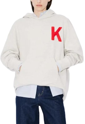 켄조 럭키 타이거 젠더리스 그레이 롱슬리브 캐주얼 후디 스웻셔츠. FE58SW0114MF-93 Sizing 켄조 럭키 타이거 젠더리스 그레이 롱슬리브 캐주얼 후디 스웻셔츠. FE58SW0114MF-93