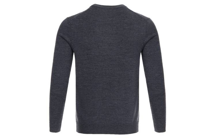 KENZO Men’s Crewneck Paris Logo Wool Sweater in Charcoal F965PU2173LC-98 圖 3