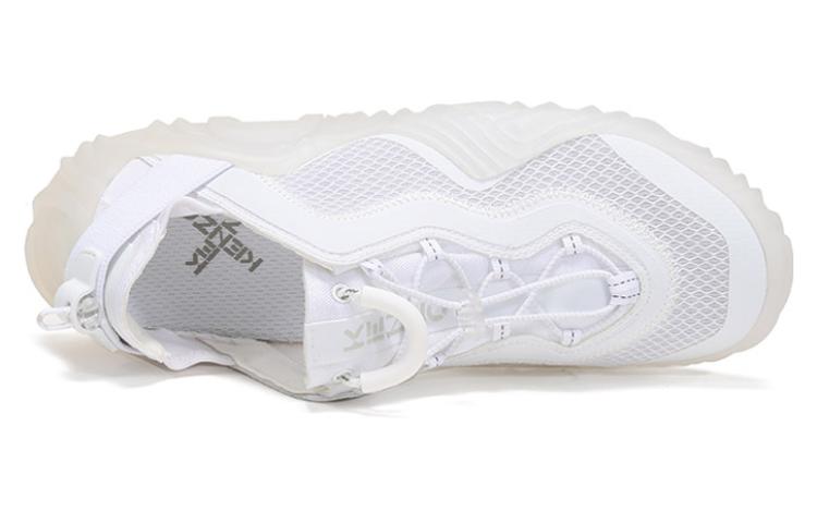 Kenzo Mesh Fabric Sneakers 'White' 圖 5