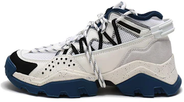 Kenzo Mesh Sneakers with Leather Trimming 'Deep Blue' FA55SN301F52-73 Kenzo Mesh Sneakers with Leather Trimming 'Deep Blue' FA55SN301F52-73