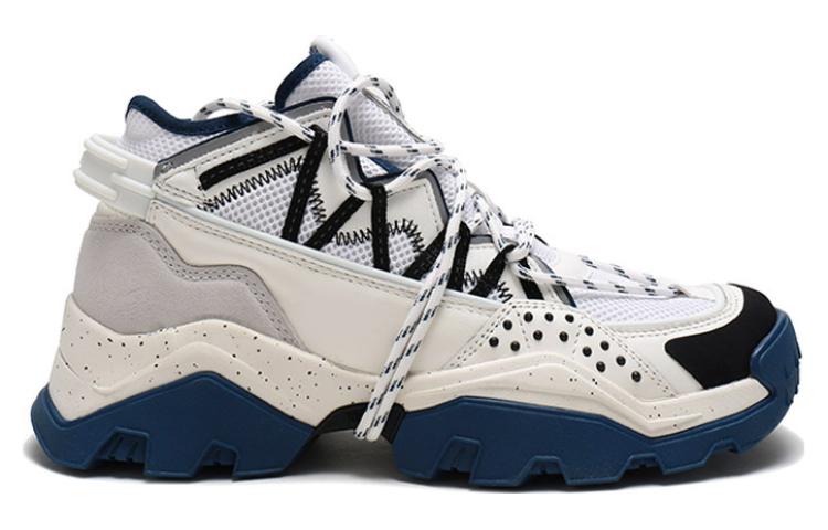 Kenzo Mesh Sneakers with Leather Trimming 'Deep Blue' 圖 2