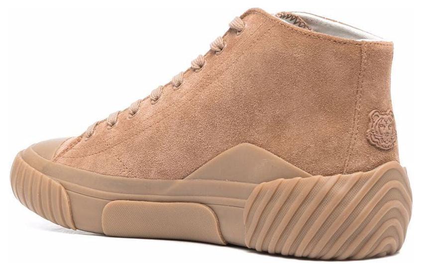 Kenzo Mid Top Fashion Sneakers 'Brown' 圖 4