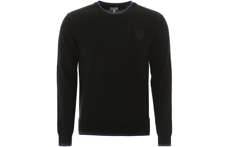 KENZO Minimalist Pullover Sweatshirt Black FA55PU2023AB-99