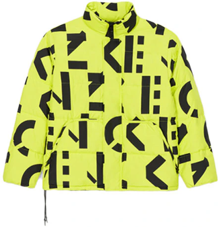 kenzo-mixed-print-down-jacket-teal-orange-green-fb-65-ou-5299-no-59