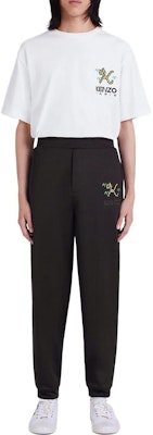 KENZO Nigo 第二季虎尾标刺绣长裤 黑色 秋季款式. FC65PA7904IP-99J Shop KENZO Nigo 第二季虎尾标刺绣长裤 黑色 秋季款式. FC65PA7904IP-99J